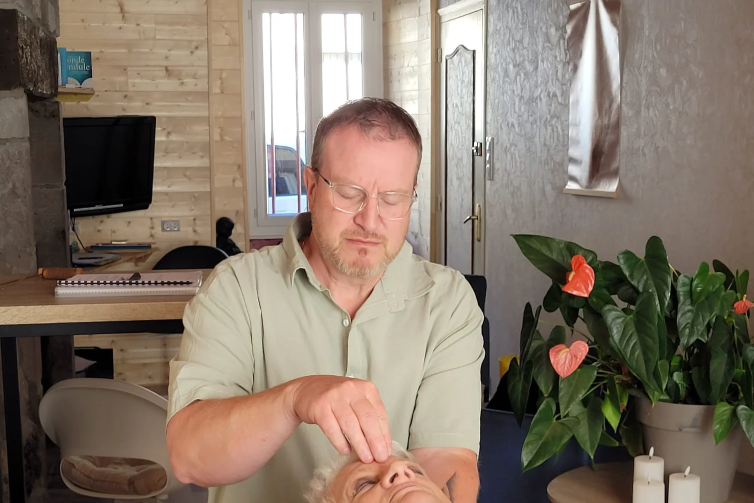 Séance individuelle de rééquilibrage énergétique proposée par Pascal