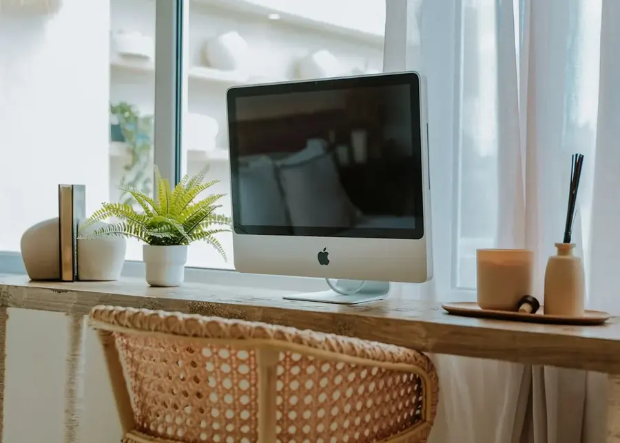 Un espace de travail calme et épuré